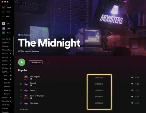 You can find a link to it at the very bottom of any Last. . Spotify stream tracker